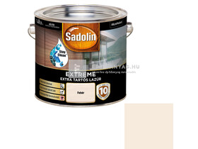 Sadolin Extreme kültéri, vizes, selyemfényű vastaglazúr fehér 2,5 l