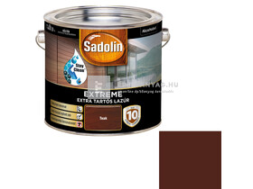 Sadolin Extreme kültéri, vizes, selyemfényű vastaglazúr teak 2,5 l Sadolin Extreme kültéri, vizes, selyemfényű vastaglazúr teak 2,5 l