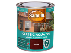 Sadolin Classic Aqua selyemfényű vékonylazúr paliszander 0,75 l Sadolin Classic Aqua selyemfényű vékonylazúr paliszander 0,75 l