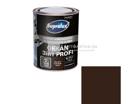 Supralux Orkán 3in1 Profi selyemfényű zománcfesték RAL8017 csokoládébarna 0,75 l Supralux Orkán 3in1 Profi selyemfényű zománcfesték RAL8017 csokoládébarna 0,75 l