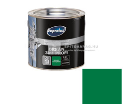 Supralux Orkán 3in1 Profi selyemfényű zománcfesték RAL6001 smaragdzöld 2,5 l Supralux Orkán 3in1 Profi selyemfényű zománcfesték RAL6001 smaragdzöld 2,5 l