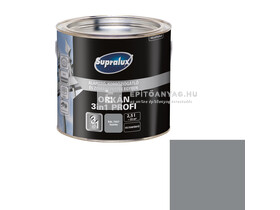 Supralux Orkán 3in1 Profi selyemfényű zománcfesték RAL7037 szürke 2,5 l Supralux Orkán 3in1 Profi selyemfényű zománcfesték RAL7037 szürke 2,5 l