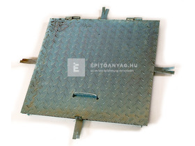 Aknafedlap horganyzott, zárható 60x60 Aknafedlap horganyzott, zárható 60x60