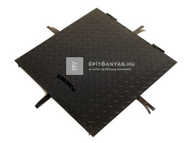 Aknafedlap festett, zárható 80x80 cm Aknafedlap festett, zárható 80x80 cm