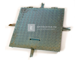 Aknafedlap horganyzott, zárható 80x80 Aknafedlap horganyzott, zárható 80x80