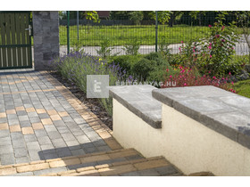 Leier Patio Térkő és falazóelem carbon melírozott 25x12,4 cm 5 cm Leier Patio Térkő és falazóelem carbon melírozott 25x12,4 cm 5 cm