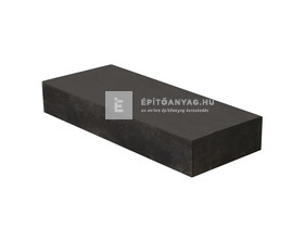 Viastein blokklépcső élképzéssel CP+ antracit 40x100x15 cm