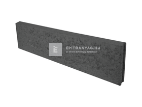 KK Kavics járdaszegély antracit 5x100x20 cm KK Kavics járdaszegély antracit 5x100x20 cm