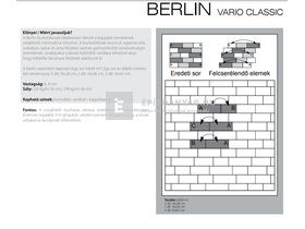 KK Kavics Berlin Vario kombi térkő melírozott homokkő 8 cm KK Kavics Berlin Vario kombi térkő melírozott homokkő 8 cm