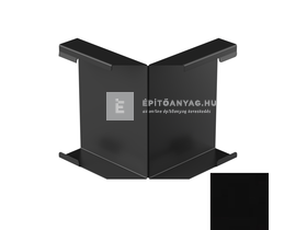Galeco STAL2 150 fekete külső sarokidom nútos takarólemezhez Galeco STAL2 150 fekete külső sarokidom nútos takarólemezhez