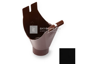 Galeco STAL 150/087 fekete betorkolócsonk Galeco STAL 150/087 fekete betorkolócsonk