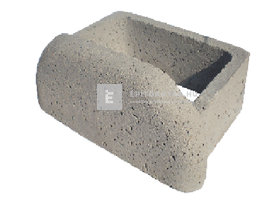 Pécsi növényi kerti támfal szürke Pécsi növényi kerti támfal szürke