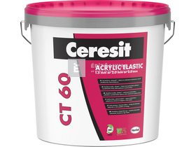 Henkel Ceresit CT 60 Elastic akril vékonyvakolat kapart 1,5 mm fehér 25 kg Henkel Ceresit CT 60 Elastic akril vékonyvakolat kapart 1,5 mm fehér 25 kg
