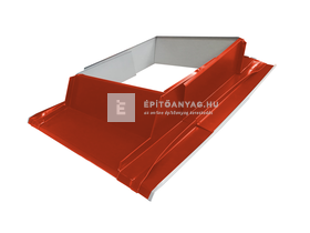 Colorferr alumínium kéményszegély, alsó-felső rész 51x51 cm, téglavörös Colorferr alumínium kéményszegély, alsó-felső rész 51x51 cm, téglavörös