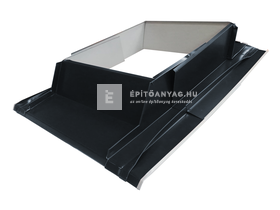 Colorferr alumínium kéményszegély, alsó-felső rész 51x51 cm, antracit Colorferr alumínium kéményszegély, alsó-felső rész 51x51 cm, antracit