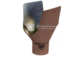 Colorferr 33 alumínium betorkolló csonk, hátul korcolt, rézbarna Colorferr 33 alumínium betorkolló csonk, hátul korcolt, rézbarna