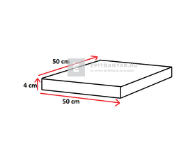 Leier pillér kúpos fedlap finombeton szürke 25x25x4 cm Leier pillér kúpos fedlap finombeton szürke 25x25x4 cm