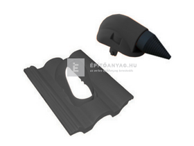 Bramac Durovent Duna antennakivezető egység gránit Bramac Durovent Duna antennakivezető egység gránit