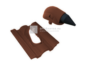 Bramac Durovent Duna antennakivezető egység gránit Bramac Durovent Duna antennakivezető egység gránit