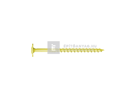 Reisser TKS faszerkezet-építő csavar sárga horganyzott 8x160 mm Reisser TKS faszerkezet-építő csavar sárga horganyzott 8x160 mm