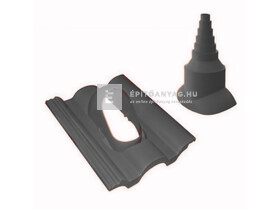 Bramac Durovent Duna antennakivezető egység gránit Bramac Durovent Duna antennakivezető egység gránit