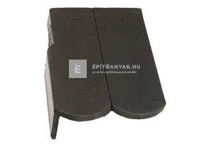 Terrán Rundo szegélycserép bal Elegant antracit