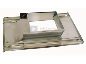 Colorferr alumínium állítható kéményszegély, alsó-felső rész 38x38/51 cm Colorferr alumínium állítható kéményszegély, alsó-felső rész 38x38/51 cm