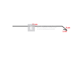 Colorferr ereszszegély alumínium, téglavörös, 20x200 cm Colorferr ereszszegély alumínium, téglavörös, 20x200 cm