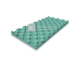 Austrotherm AT-PAF Padlófűtés rendszerlemez 57(30+27)x600x1200 mm Austrotherm AT-PAF Padlófűtés rendszerlemez 57(30+27)x600x1200 mm