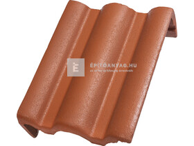 Bramac Római Novo félnyeregtető szegélycserép bal téglavörös