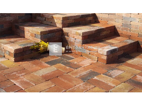 Semmelrock Fuego Antico Térkő bontott tégla mix 24x11,8 cm 5 cm Semmelrock Fuego Antico Térkő bontott tégla mix 24x11,8 cm 5 cm