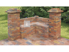 Semmelrock Fuego Antico Térkő bontott tégla mix 24x11,8 cm 5 cm