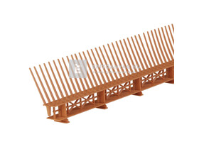 TT Eresz lezárófésű barna 60 mm x 1 m TT Eresz lezárófésű barna 60 mm x 1 m