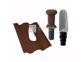 Bramac Durovent Római csatornaszellőző egység NA100 sötétbarna Bramac Durovent Római csatornaszellőző egység NA100 sötétbarna