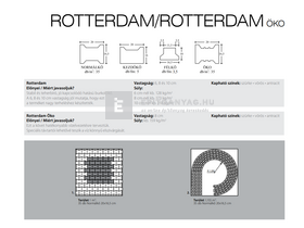 KK Kavics Rotterdam térkő Normálkő szürke 20x16,5 cm 8 cm KK Kavics Rotterdam térkő Normálkő szürke 20x16,5 cm 8 cm
