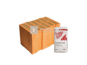 Porotherm 38 Thermo Rapid tégla Porotherm 38 Thermo Rapid tégla