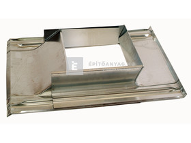 Colorferr alumínium állítható kéményszegély, alsó-felső rész 38x38/51 cm Colorferr alumínium állítható kéményszegély, alsó-felső rész 38x38/51 cm