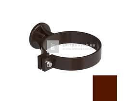 Galeco PVC 100 csokoládé csőbilincs, csavaros Galeco PVC 100 csokoládé csőbilincs, csavaros