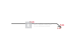 Colorferr ereszszegély alumínium, téglavörös, 20x200 cm Colorferr ereszszegély alumínium, téglavörös, 20x200 cm