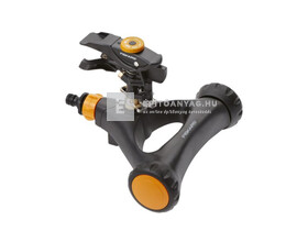 Fiskars Impulzusos esőztető, fémből, kerekekkel Fiskars Impulzusos esőztető, fémből, kerekekkel