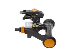 Fiskars Impulzusos esőztető, fémből, kerekekkel Fiskars Impulzusos esőztető, fémből, kerekekkel