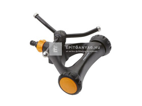 Fiskars Örvényes esőztető, fémből, kerekekkel Fiskars Örvényes esőztető, fémből, kerekekkel