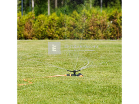 Fiskars Örvényes esőztető, fémből, kerekekkel Fiskars Örvényes esőztető, fémből, kerekekkel