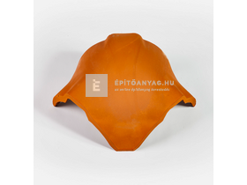 Tondach Hornyolt Hármas gerincelosztó elem rögzítőcsavarral 17 cm terrakotta-békéscsabai Tondach Hornyolt Hármas gerincelosztó elem rögzítőcsavarral 17 cm terrakotta-békéscsabai