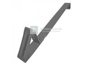 Leier Hófogó elem fekete