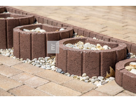 Leier Patio Térkő és falazóelem agyagbarna melírozott 25x12,4 cm 5 cm Leier Patio Térkő és falazóelem agyagbarna melírozott 25x12,4 cm 5 cm