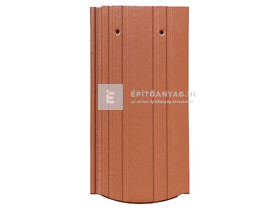 Újház Kerka egyenesvágású alapcserép engóbozott rézvörös