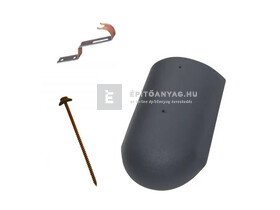 Terrán Renova Plus Kezdő kúpcserép ColorSystem fekete Terrán Renova Plus Kezdő kúpcserép ColorSystem fekete