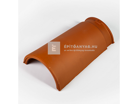 Tondach sajtolt sima XXL gerinccserép terrakotta (rögzítővel) Tondach sajtolt sima XXL gerinccserép terrakotta (rögzítővel)