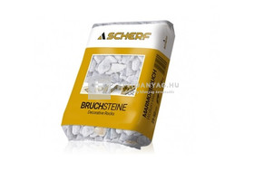 Scherf márványtörmelék felhőfehér 25-50 mm 25 kg Scherf márványtörmelék felhőfehér 25-50 mm 25 kg
